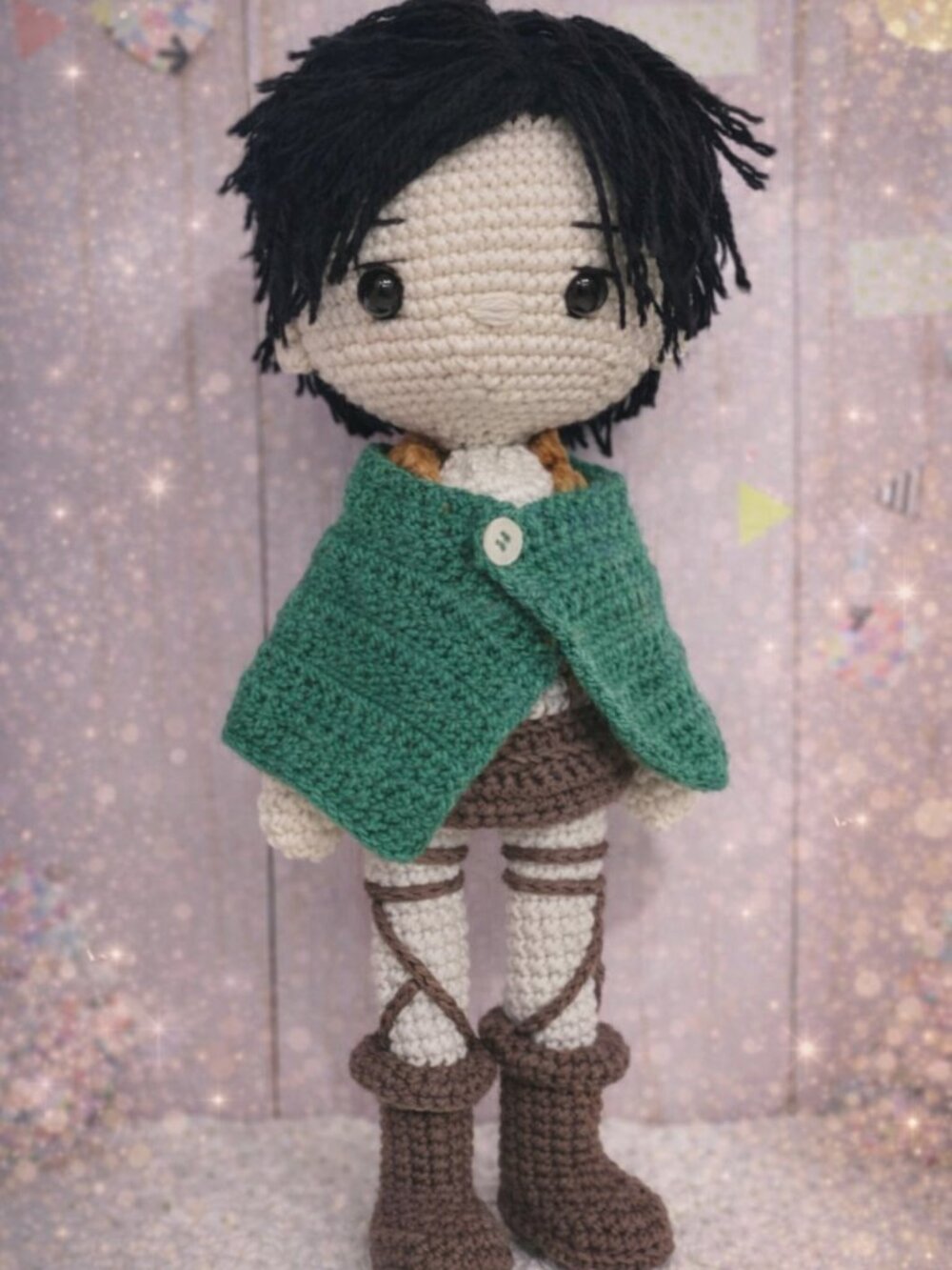 Crochet Doll Inspired By Attack Of Titan